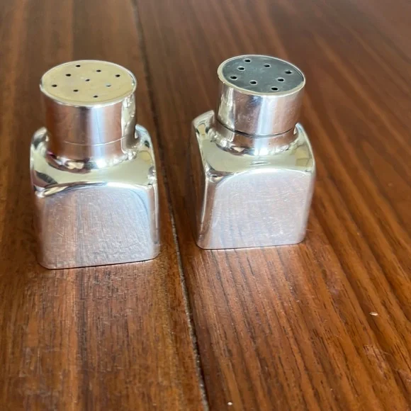 Tiffany & Co. Block Form Modernist Salt & Pepper Shakers - Picture 1 of 4